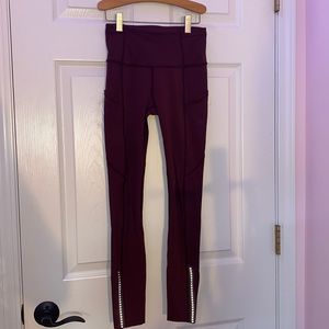 Lululemon Legging burgundy
